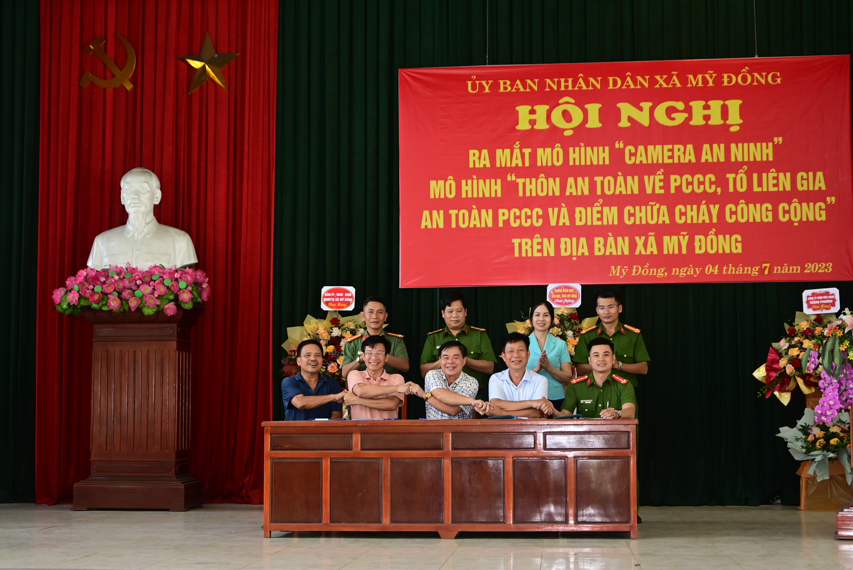 Xã Mỹ Đồng (Thủy Nguyên): Ra mắt mô hình “Camera an ninh” và 